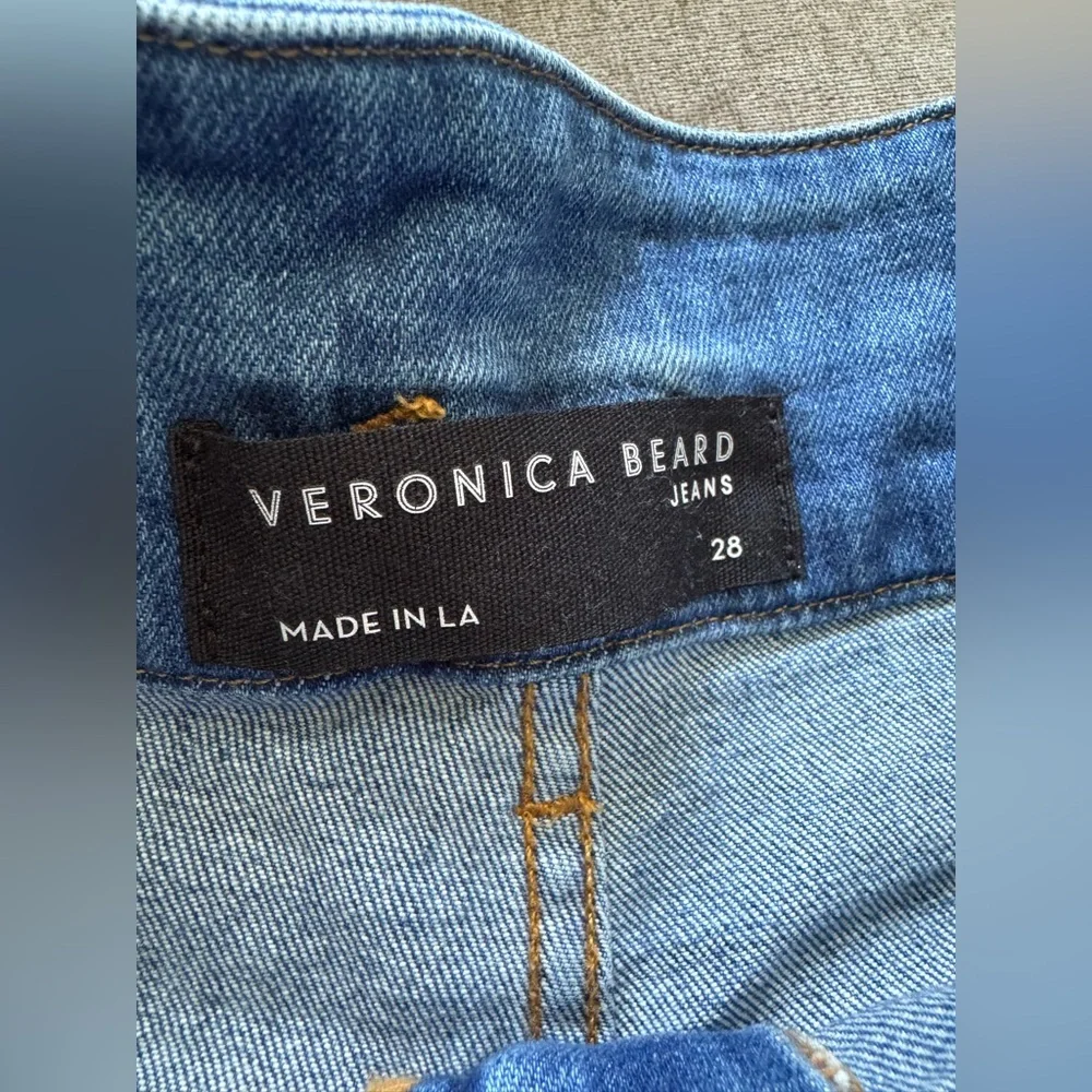 Veronica Beard Indigo Denim Shorts - Picture 6 of 13